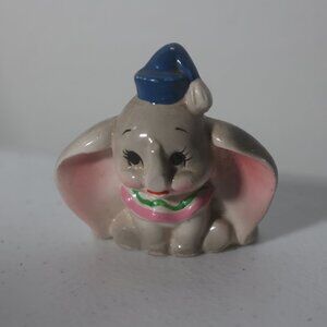 5" Vintage WALT DISNEY Productions DUMBO Ceramic Figurine